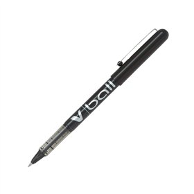 Esferográfica Gel Pilot V-Ball F Preto 0,5mm 1un