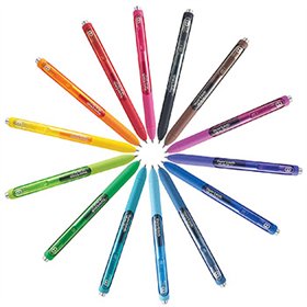 Esferográfica Gel InkJoy Retrátil 14 Cores 0,7mm 14un