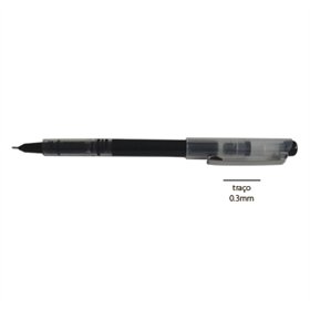 Marcador Roller Needle Point 0,3mm Preto 1un