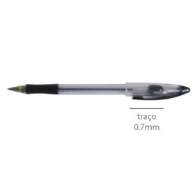 Esferográfica Gel AC1068-01 Preto 0,7mm 1un