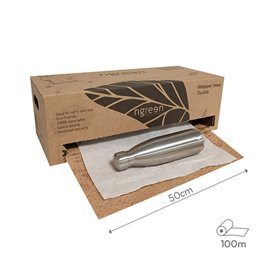 Dispensador Papel Favo 50cmx100m CA 90g + Sulfito Ngreen