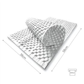 Papel Bolhas 58x38cm 70g Branco 300un