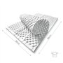 Papel Bolhas 58x38cm 70g Branco 300un