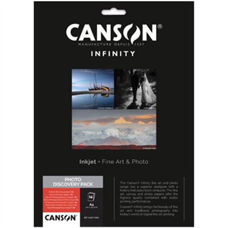 Papel A4 Canson Infinity Discovery Pack Photo 9 Folhas