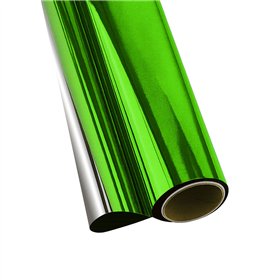 Papel Metalizado 50cmx2m Verde Rolo