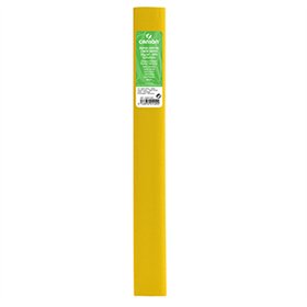 Papel Crepe Amarelo Limão 50x250cm Canson Rolo