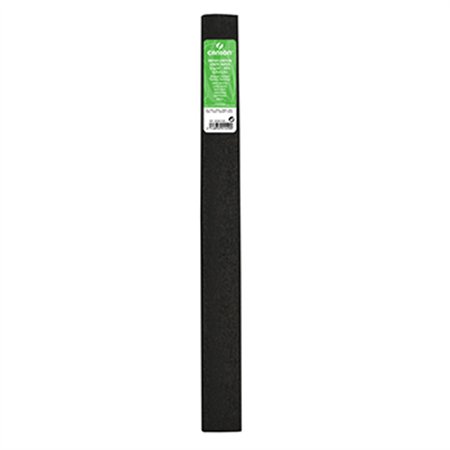 Papel Crepe Preto 50x250cm Canson Rolo