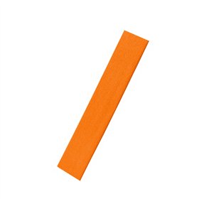 Papel Crepe Laranja Claro 50x250cm Rolo