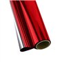 Papel Metalizado 1x3m Vermelho Rolo