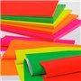 Papel Fluorescente 50x65cm Magenta Rolo 25 Folhas
