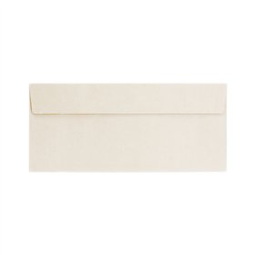 Envelopes 110x220mm DL Papel Natural 095g Branco Neve 25un