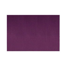 Cartão Canelado Colorido 50x70cm Roxo Folha