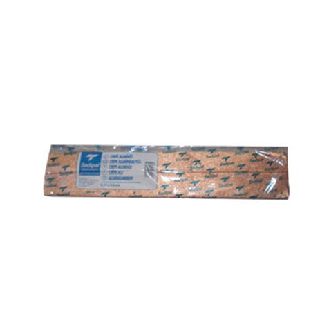 Papel Crepe Ouro Metalizado 50x250cm Rolo