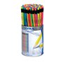 Lápis Grafite 2HB Lyra Neon c/Borracha Copo 96un