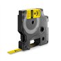 Fita Tubo Termo Retrátil 9mmx1,5m Preto/Amarelo Rhino