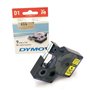 Fita 09mmx7m Preto/Amarelo Vinil 40918