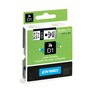 Fita 06mmx7m Preto/Branco Vinil 43613