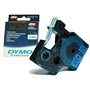 Fita 12mmx7m Preto/Azul Vinil 45016