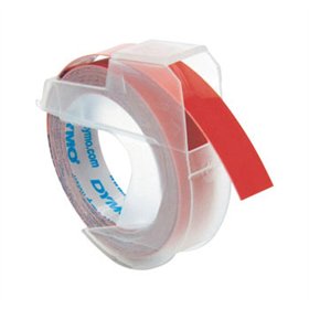 Fita 09mmx3m Branco/Vermelho Vinil 898150