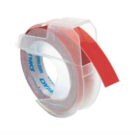 Fita 09mmx3m Branco/Vermelho Vinil 898150