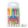 Marcador Fluorescente EK Mini 5 Cores 5un