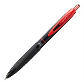 Marcador Roller UNI UMN307 Signo Retrátil 0,7mm Vermelho 1un