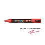 Marcador Uniball Posca PC-5M 1,8mm Vermelho (15) 1un