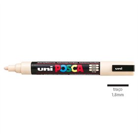 Marcador Uniball Posca PC-5M 1,8mm Bege (45) 1un
