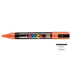 Marcador Uniball Posca PC-5M 1,8mm Laranja (4) 1un