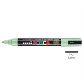 Marcador Uniball Posca PC-5M 1,8mm Verde Claro (5) 1un