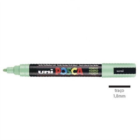 Marcador Uniball Posca PC-5M 1,8mm Verde Claro (5) 1un