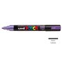 Marcador Uniball Posca PC-5M 1,8mm Violeta Metálico 1un
