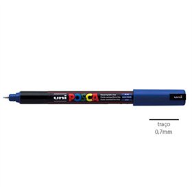 Marcador Uniball Posca PC-1MR 0,7mm Azul (33) 1un