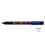 Marcador Uniball Posca PC-1MR 0,7mm Azul (33) 1un