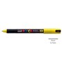 Marcador Uniball Posca PC-1MR 0,7mm Amarelo (2) 1un