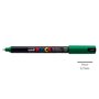 Marcador Uniball Posca PC-1MR 0,7mm Verde (6) 1un