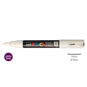 Marcador Uniball Posca PC-1M 0,7mm Vinho Tinto (60) 1un