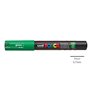 Marcador Uniball Posca PC-1M 0,7mm Verde (6) 1un