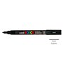 Marcador Uniball Posca PC-3M 0,9mm Preto (24) 1un