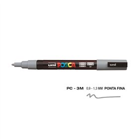 Marcador Uniball Posca PC-3M 0,9mm Cinza (37) 1un