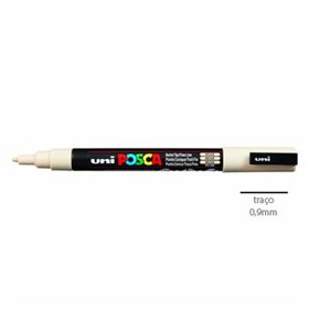 Marcador Uniball Posca PC-3M 0,9mm Bege (45) 1un