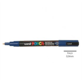 Marcador Uniball Posca PC-3M 0,9mm Azul (33) 1un