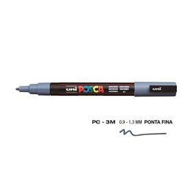Marcador Uniball Posca PC-3M 0,9mm Cinza Slate (61) 1un