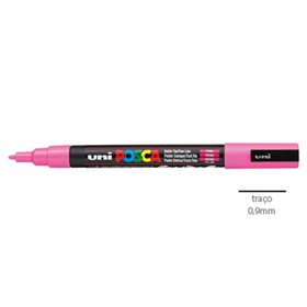 Marcador Uniball Posca PC-3M 0,9mm Rosa (13) 1un