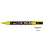 Marcador Uniball Posca PC-3M 0,9mm Amarelo (2) 1un