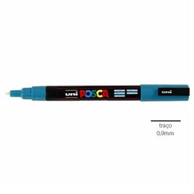 Marcador Uniball Posca PC-3M 0,9mm Verde Esmeralda (31) 1un