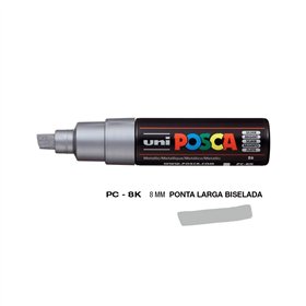 Marcador Uniball Posca PC-8K 8mm Prata (26) 1un