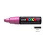 Marcador Uniball Posca PC-8K 8mm Rosa Metálico (M13) 1un