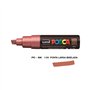 Marcador Uniball Posca PC-8K 8mm Vermelho Metálico 1un