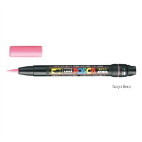 Marcador Uniball Posca PCF-350 1-10mm Rosa (13) 1un